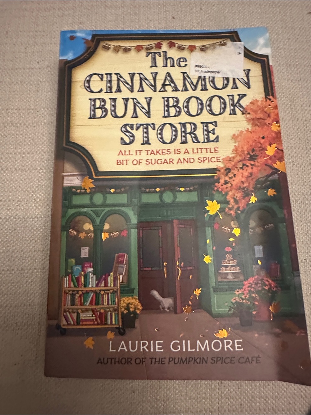 The Cinnamon Bun Book Store Decorative Book